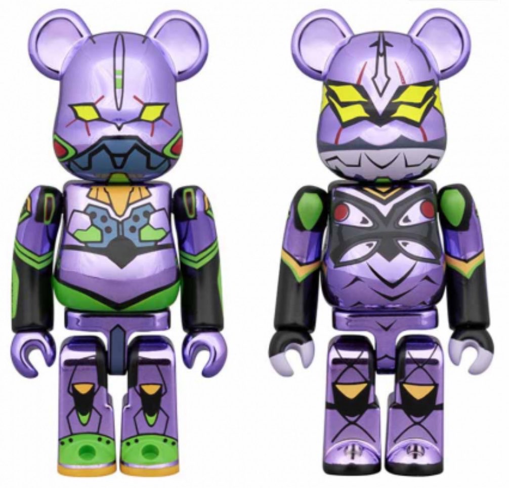 BE@RBRICK エヴァンゲリオン 初号機（新塗装メッキ版