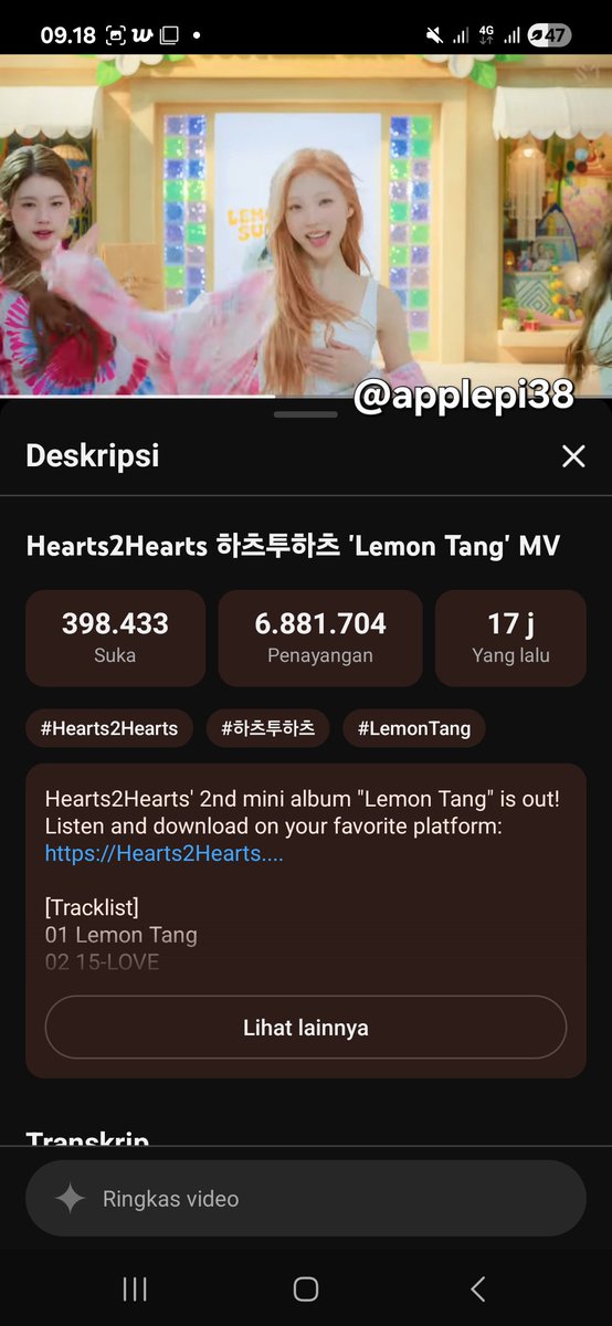 applepi38's tweet photo. @juunsupremacy mau ikutan ya kakk

LEMON TANG TAKES OVER
#LemonTangOutNow
#올여름엔_하투하_레몬탱탱탱
#Hearts2Hearts_LemonTang https://t.co/86t8jgtEvI