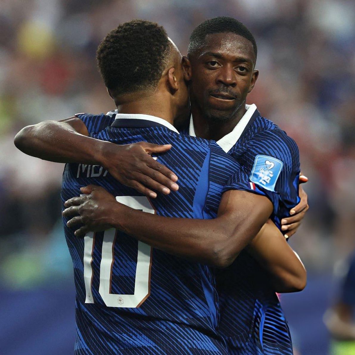 theMadridZone's tweet photo. 🗣️ Kylian Mbappé; “Dembélé? The whole team wanted him to score. We tried to feed him the ball because he's an essential player.

When he plays like he did today, the team is even better.” @90minFR https://t.co/dDPxSeeuYf