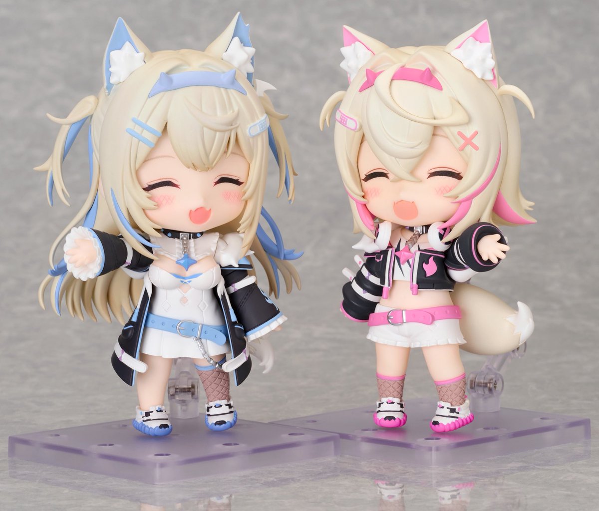 fuwamoco_en's tweet photo. They’re too cute… 🩵🩷 Our dream of becoming Nendoroids is coming true!! bau bau…!! 🐾✨
▶︎ https://t.co/zPt6F5BLf3 https://t.co/Upy9JRcsWu