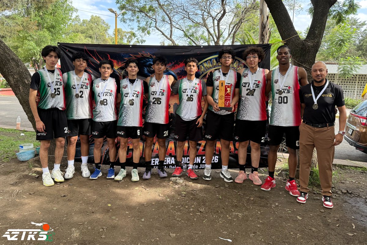 Aztks_Club's tweet photo. Gran fin de semana de nuestras y nuestros Aztks en la Copa Amazonas 👏🏻💪🏻

🥇 2011 Varonil
🥇 2013 Femenil
🥇 2013 Varonil
🥉 2010 Femenil

#SomosAztks #Basketball #CDMX #CopaAmazonas https://t.co/DBRyTCYz2w