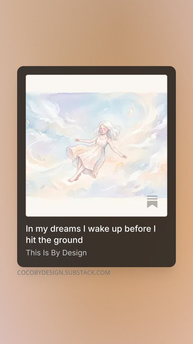 cocobydesign's tweet photo. Welcome to the era of writing our way through heartbreak, dating fatigue, and the absolute audacity of yearning. A new letter is out now on This Is By Design.

https://t.co/9zrpLUx2JV https://t.co/UcSgzVuxZK