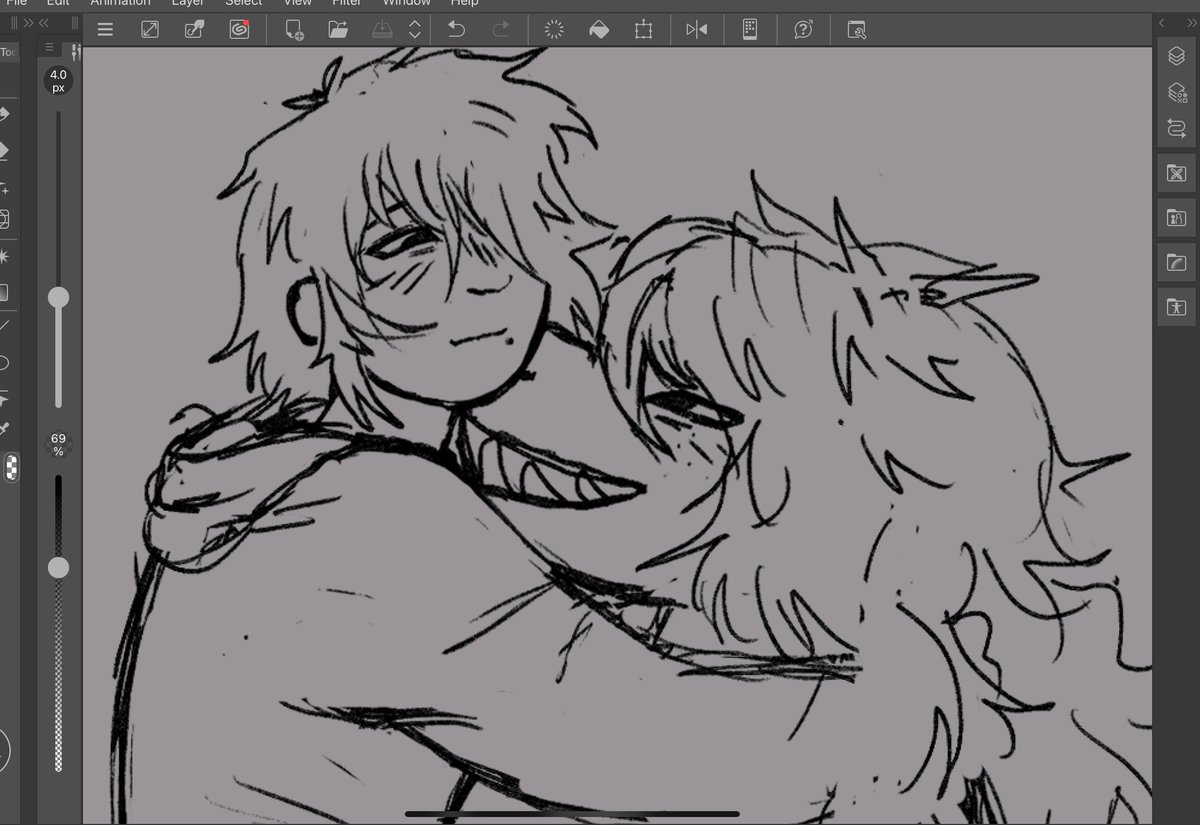 splatoonsoap's tweet photo. wip I miss you #krusie https://t.co/DtLw6Jydnw