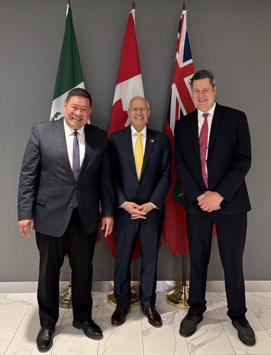 VictorFedeli's tweet photo. Consuls General build bridges between economies, facilitating timely dialogue in areas of shared strategic importance.

In today’s meetings with Consuls General of Mexico, South Korea, Japan, and India, we discussed how we can capitalize on complimentary strengths to usher in new, job creating opportunities and diversify our trade relations to the benefit of our industries and workers.