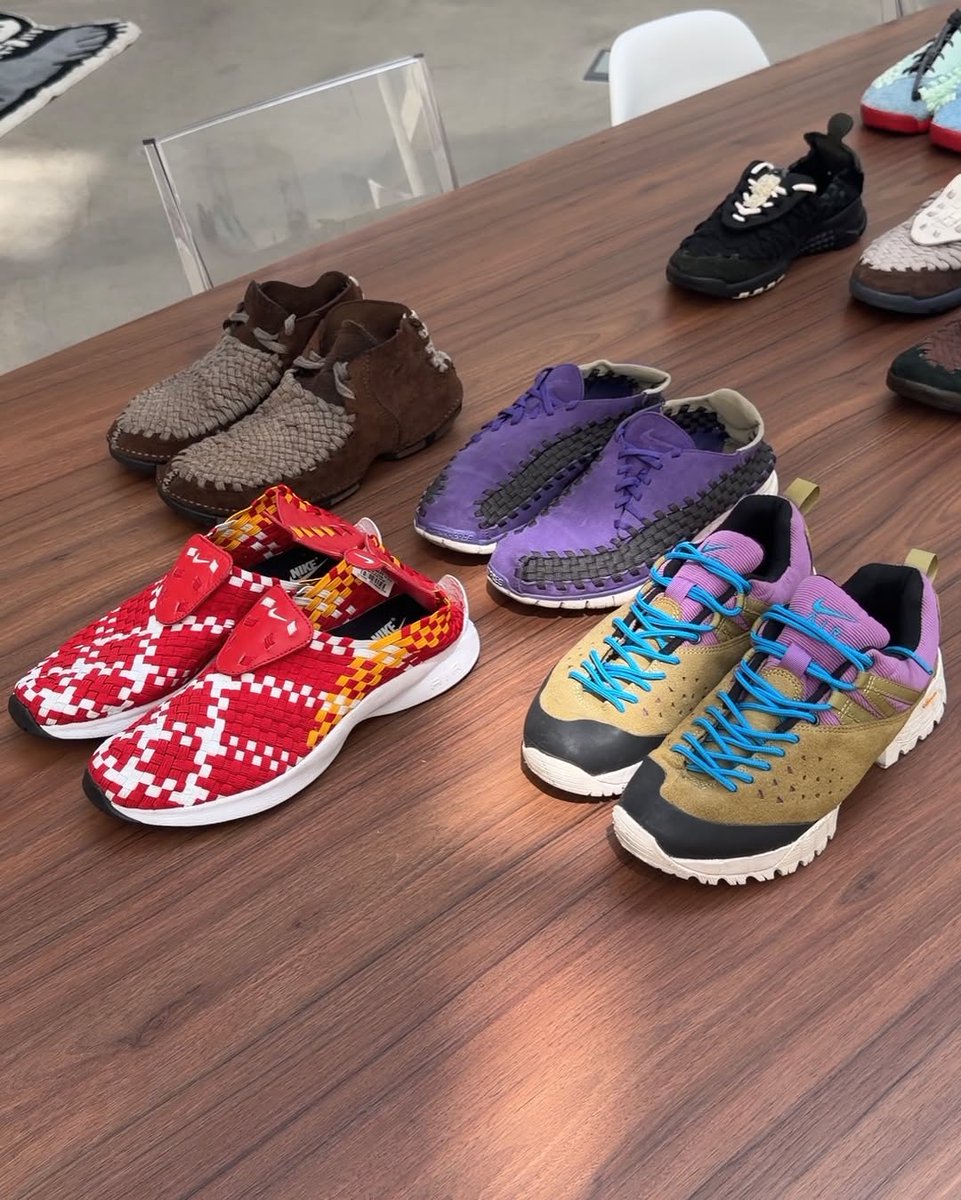 JustFreshKicks's tweet photo. SOULGOODS x Nike Homescape Woven samples 🧬 https://t.co/55yjrpY6w2