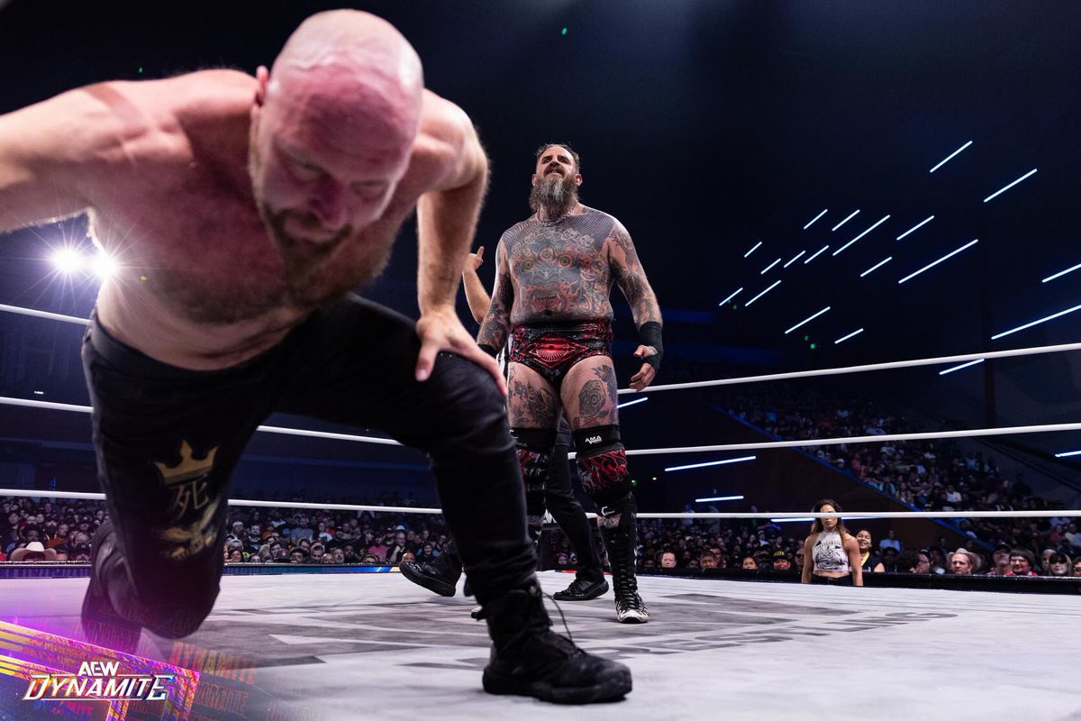 DeathKeepsOn's tweet photo. It doesn't matter who you throw at us it's going to-be the same result every time on top. 

The Death riders are thriving to a point that we're not worried about collecting titles. 

It's all about violence and redemption and pushing this company further.

#AEWDynamite https://t.co/rDFar8FQz5
