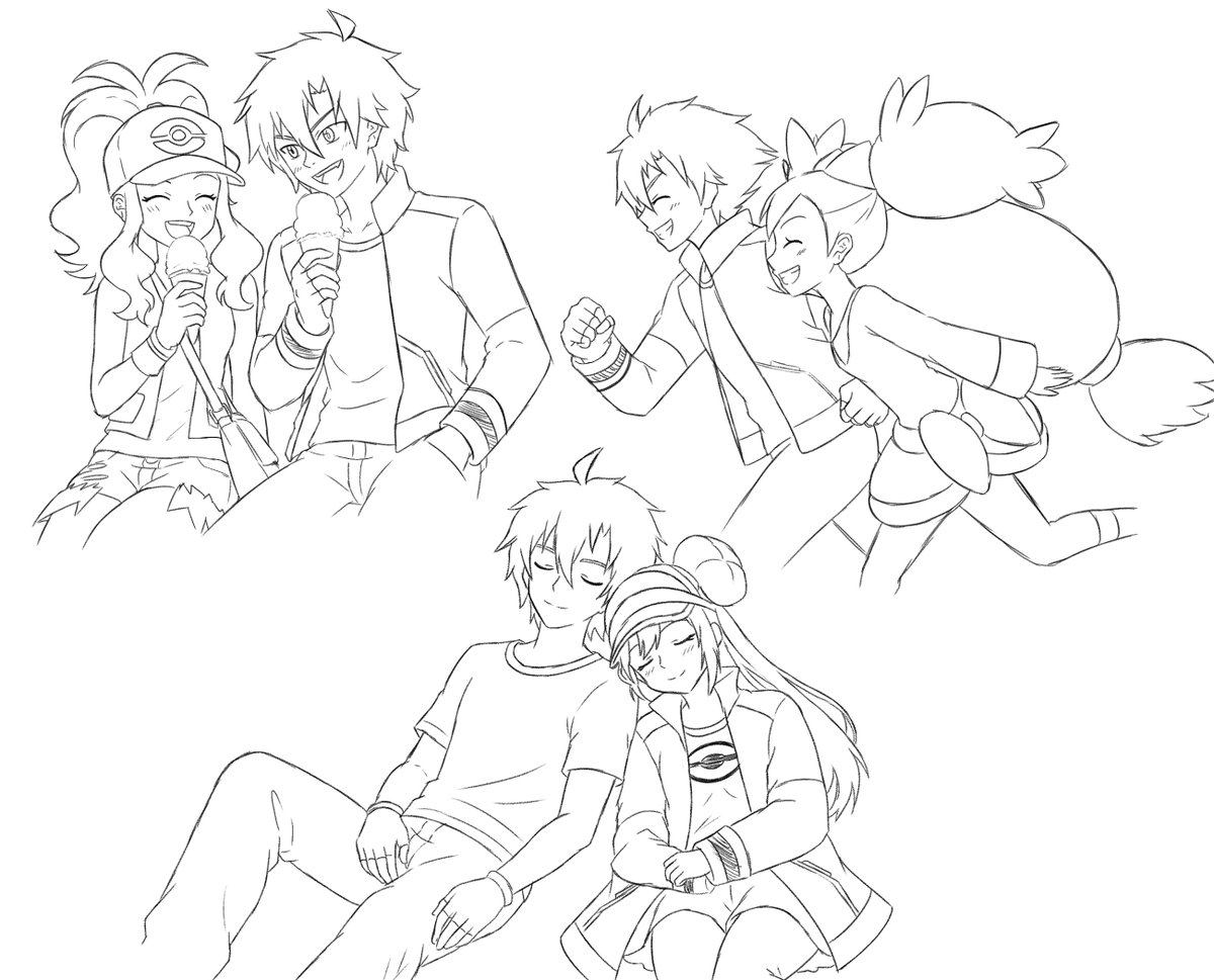 Black_outXV's tweet photo. Sketches of Non-canon ships with Cole

Which one is your favorite and what would you call it?? https://t.co/TZ8rLKf1p8