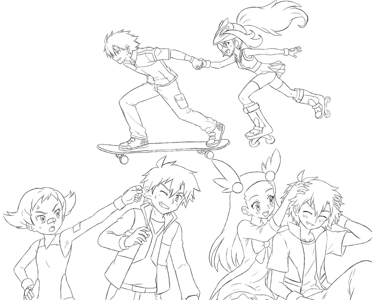Black_outXV's tweet photo. Sketches of Non-canon ships with Cole

Which one is your favorite and what would you call it?? https://t.co/TZ8rLKf1p8