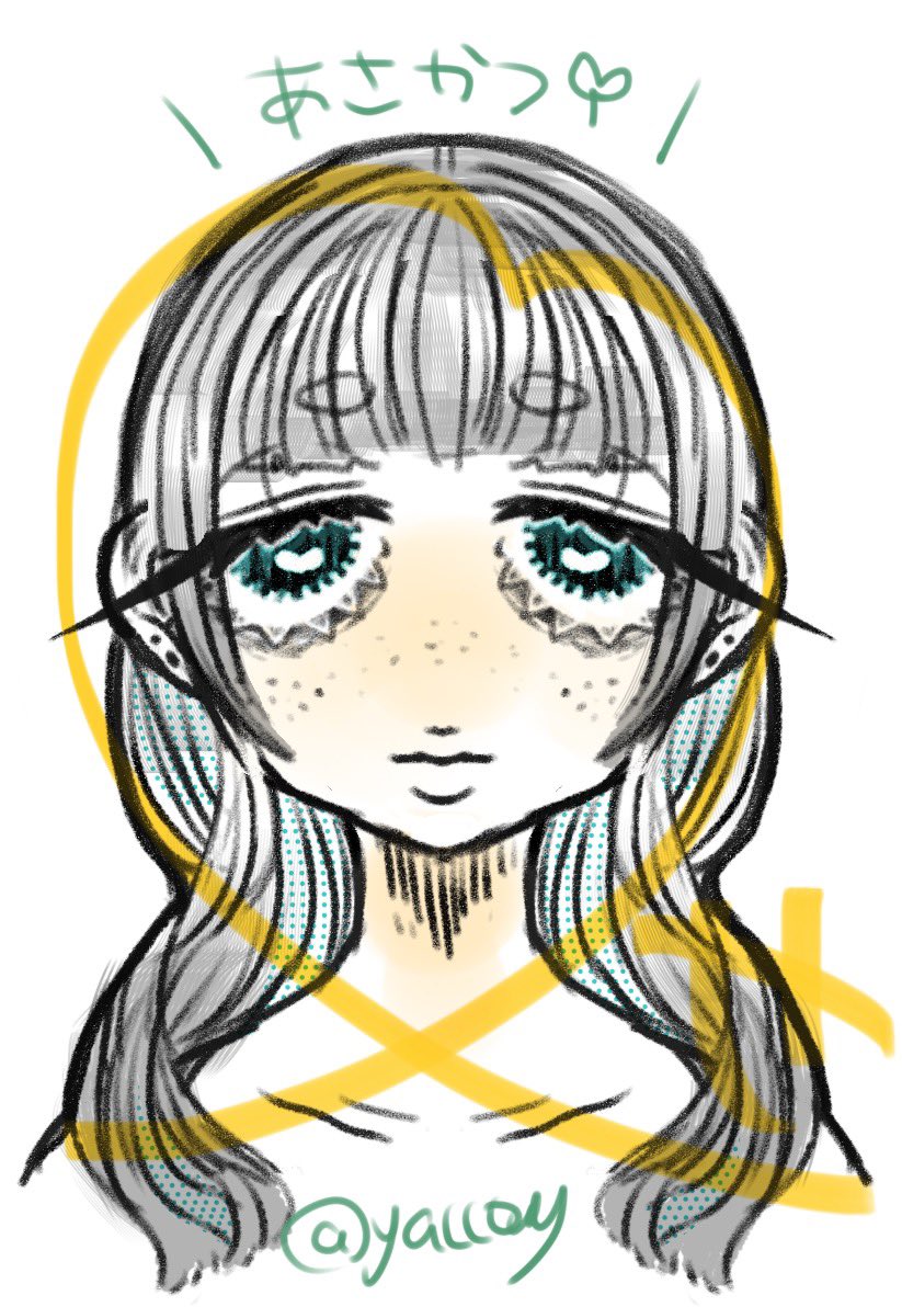 yaccomy_01's tweet photo. 朝活（ブラシ遊び🖌️） https://t.co/AQt9jigAQb