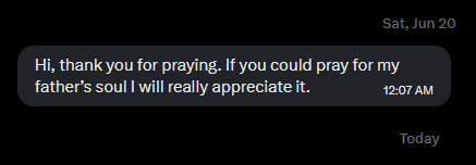 MassAesthetic's tweet photo. Please pray for this person's father. https://t.co/YwzMaCyP4X
