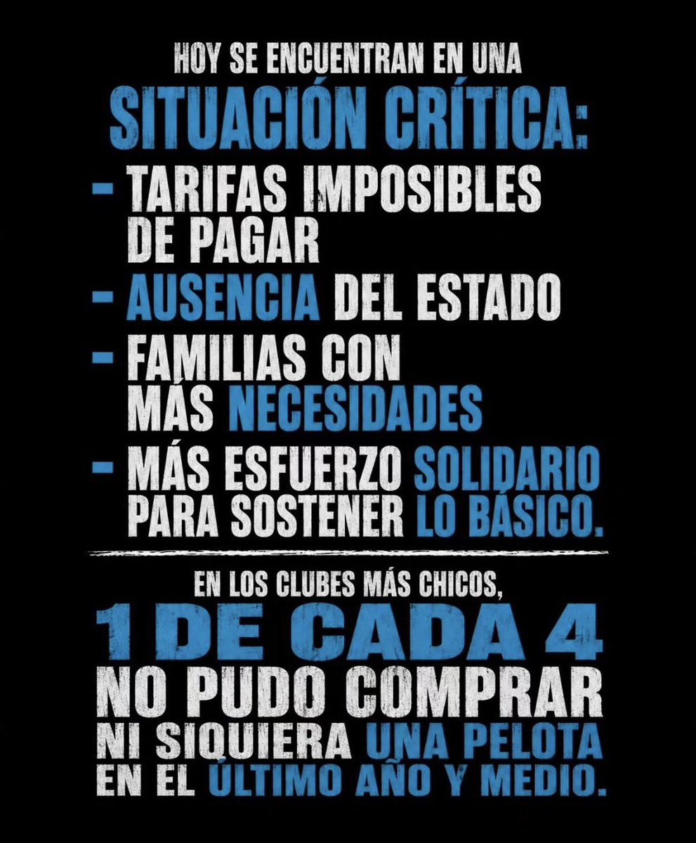 fmoyaar's tweet photo. Sin Clubes no hay @leomessi ni Maradona sin Clubes no hay contension ni HÉROES EN ESTE LÍO
#MasClub es más Patria fuera Milei 
#FrenteDeportes #PeronismoMilitante https://t.co/357GS8nsgX