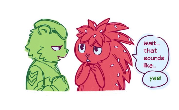 Lui_ra_artist's tweet photo. Flaky and Flippy have something else in common https://t.co/yN6CyCkyGL