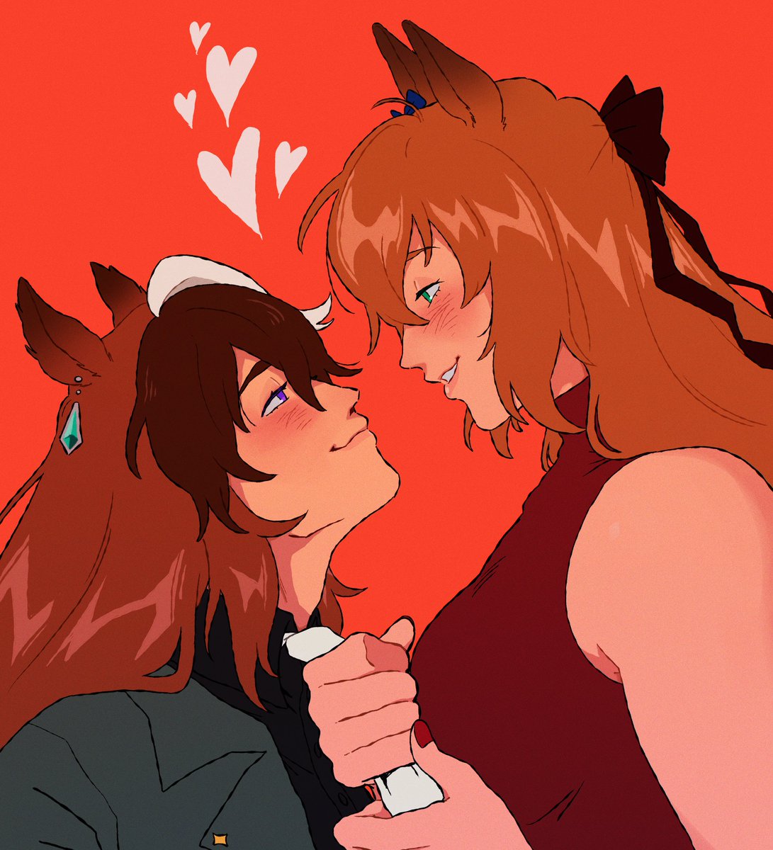 raccrows's tweet photo. rudomaru for a friend 💕

#umamusume https://t.co/KcUN6WnpP3