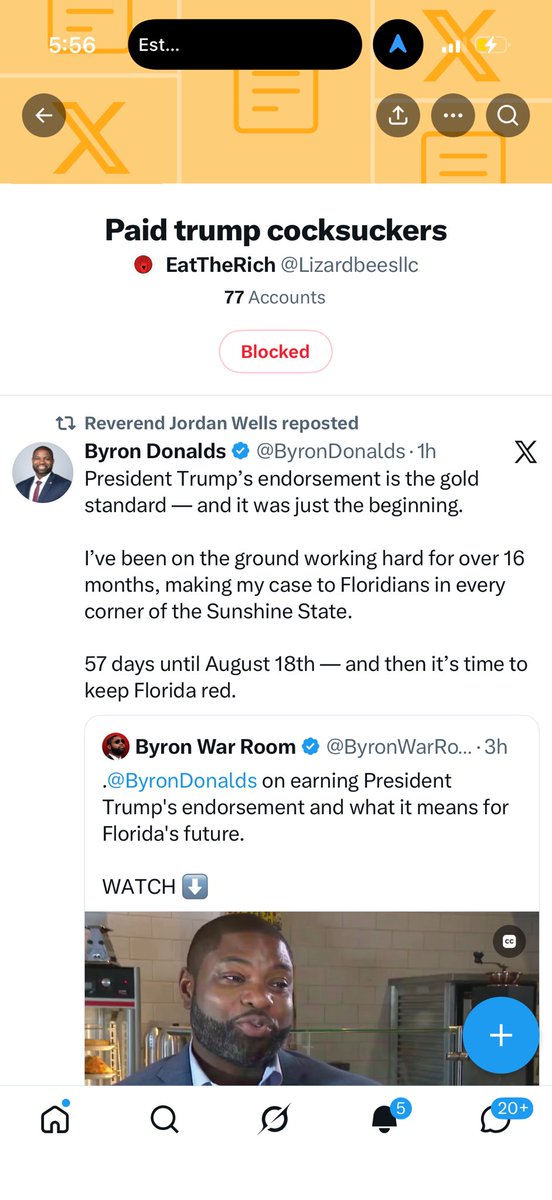 BethanyForTruth's tweet photo. Congrats, I’ve been added to the latest “Paid Trump Cocksuckers” list by some seething leftist goblin who probably still lives in his mom’s basement.

WHYY TF is X still letting these deranged stalker lists roam free?!? You absolute clowns aren’t “resistance fighters”, you’re just unemployed keyboard psychos with nothing better to do than obsess over people who actually work and love America.

Newsflash: I get paid by X for my content, not Trump or the government, you mouth-breathing idiots. I’m a mom out here grinding while you cry into your tendies about “muh democracy.” 🙄

Keep making your little demonic spreadsheets.

The fact that you spend your days curating hate lists on normal patriots is the funniest proof yet that y’all are terminally online losers who peaked in junior high.

Stay pressed!