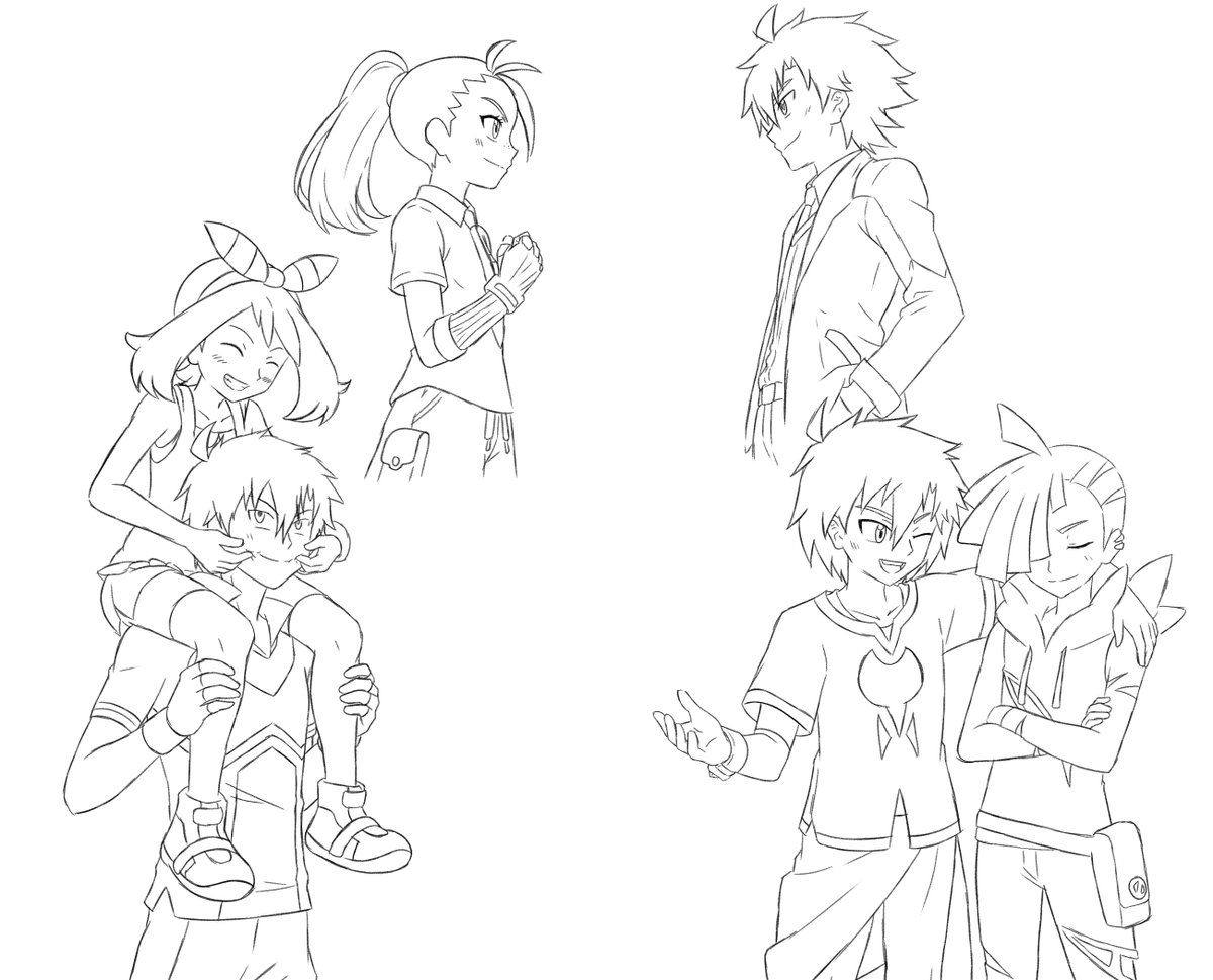 Black_outXV's tweet photo. Sketches of Non-canon ships with Cole

Which one is your favorite and what would you call it?? https://t.co/TZ8rLKf1p8