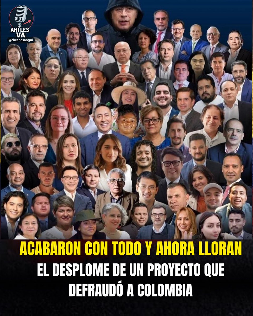 chechosangui's tweet photo. Así de grande fue el desfalco?
- 5 billones del robo de la UNGRD
- 3 Billones de ministerio de la igualdad
- 9 billones en nuevos contratos de prestación de servicios para amigos del gobierno PETRO 
- 700.000 millones de nuevas embajadas 
- 500.000 millones para la minga 
- 1 billón para las FARC y el acuerdo de paz 
- 3 billones para le Jep
- 100.000 millones para eventos y conciertos del gobierno PETRO 
- 40.000 millones para pagar bodegas 
- 1.000 millones en viajes, masajistas, estilistas y asesoras de Verónica Alcocer 
- 20.000 millones para buses, refrigerios en los eventos del gobierno PETRO 
- 100.000 millones en las casas Colombia 
- 14.000 millones del contrato de juliana guerrero 
- 20.000 millones en los viajes de Francia marquez en África 
- 40.000 millones para la fundación de Andrea PETRO
- 50.000 millones para empresa de JULIANA GUERRERO 
- 4 billones para EUCLIDES TORRES 
- 2 billones para mauricio Armitage 
- 80.000 millones para familiares de los ministros del gobierno PETRO 
- 7 billones de corrupción en ECOPETROL con Ricardo roa 
- 300.000 millones para campalas en findeter
- 30 millones para neru
- 15.000 millones de ayuda para cuba 
- 10.000 millones de ayuda para Jamaica 
- 200.000 millones de corrupción en min deporte
- 75.000 millones de corrupción en los helicópteros
- 15 billones en aviones de guerra 
- 2 billones en el contrato de los pasaportes.
- 4 billones de robo en la nueva EPS administrada por Petro 
- 60.000 millones para eventos en RTVC

Se han robado en 4 años más de 40 billones de pesos: