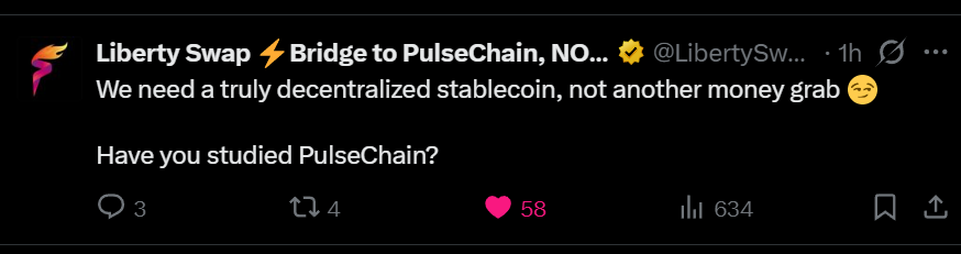 yourfriendSOMMI's tweet photo. ❤️💛💚💙 

⚠️ Danger Alert ⚠️

sUSD has depegged.

Synthetix Dollar, $sUSD, has depegged down to $0.25 (from $1.00).

🚮 We need a Native Decentralised Stablecoin that works, has mindshare, and is Genius Act Compliant whilst being OIP (Ownerless, Immutable, Permissionless).

Can someone please make one?