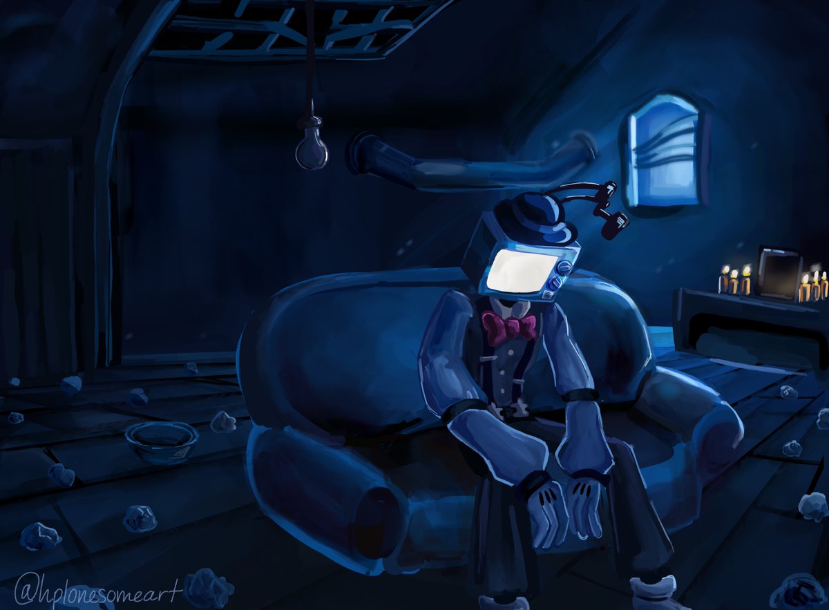 hplonesomeart's tweet photo. “Who do I want to be?” Man I dunno but you gotta work on getting some more lighting in this room first /j 
#CAV #CallingAllVillians #CAVfanart https://t.co/7rKVklLEK6