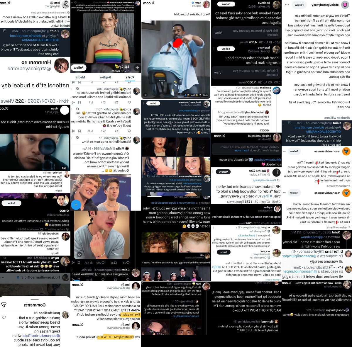 prissilytyson's tweet photo. @Namya_Hudville Connor and Francois stans have been racist for months, so this obviously tracks https://t.co/3qekLlU4xS