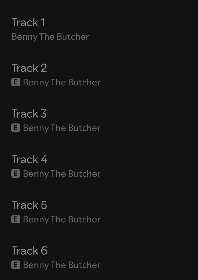 big_business_'s tweet photo. 👤 BENNY THE BUTCHER👤

💿THE PLUGS I MET 2.5💿

⬜️PRODUCED ENTIRELY BY HARRY FRAUD⬜️

 🚨WEDNESDAY JUNE 24TH🚨 https://t.co/XKywN7GWM2