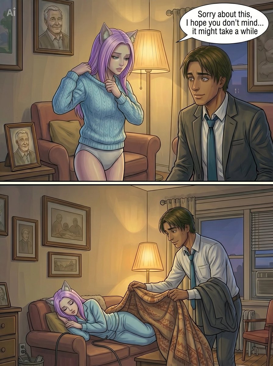 Emmacomics's tweet photo. MORE METALLIC PASSION blooper pages.
I always put nice moments like this in my stories. It's not all about the sex, you know... (L). Hey, I am a romantic at heart.
Based on my original art, characters, and stories
#android
#gynoid
#robot
#fembot https://t.co/Z3vm8Dd4aq