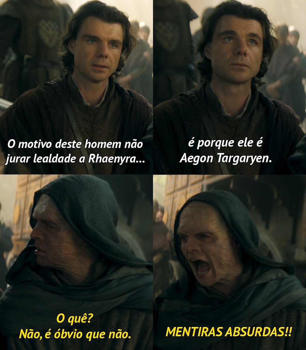 jlinzombie's tweet photo. O Aegon é burro. Não sabe que o Larys ta sempre dois passos à frente mesmo sendo manco.

🎥 House of the Dragon (Episódio 3x01) https://t.co/hpraHxET6h