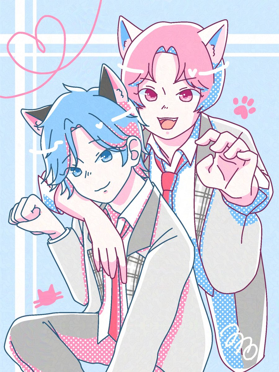 370awawa's tweet photo. ฅ^.⩊.^ฅ♡

ラフ交換させていただきました！🐱
お借りしたイラストはリプに繋げます💝 https://t.co/s59yJTiyOP