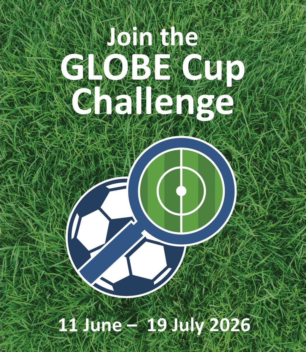 LearnWithNASA's tweet photo. During the World Cup, @GLOBEProgram invites you to help investigate the environment where soccer is played in your area.⚽️

Join your region's GLOBE Cup Challenge team to gather temperature &amp; land cover observations.

Ready to kick things off? Visit: https://t.co/kkipaW0nuo https://t.co/771aA3tgbA