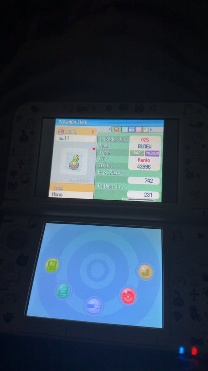 kenthota's tweet photo. I JUST FOUND A FULL ODDS SHINY IN POKEMON PLAT???? https://t.co/MZ95EoQuDf