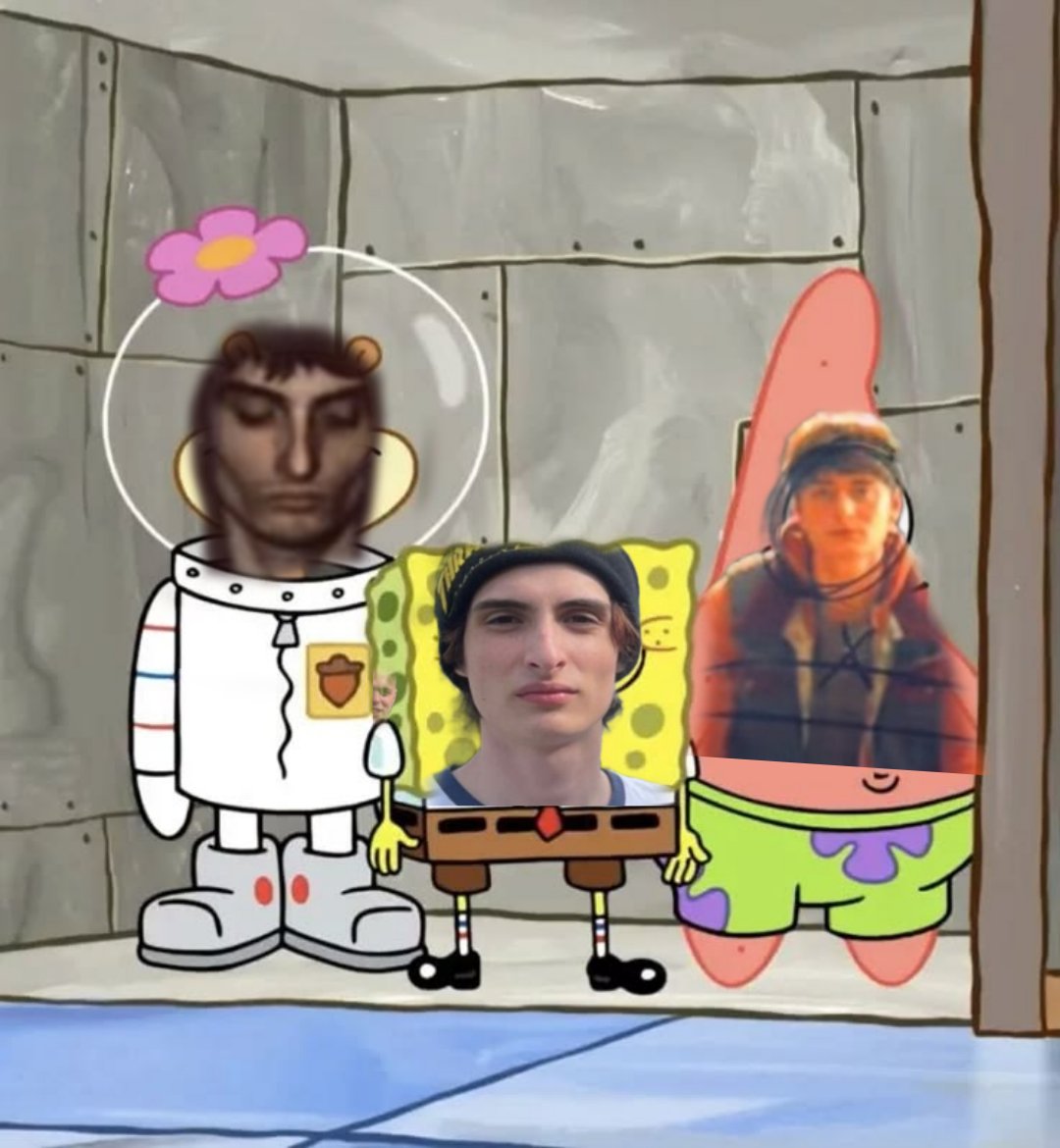 swamppuppy13's tweet photo. the byler trio https://t.co/MzB6ZZW99B