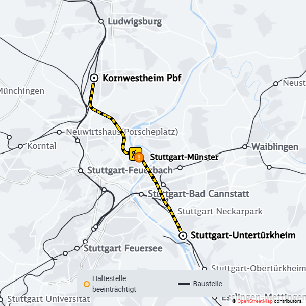 SBahn_Stuttgart's tweet photo. 🚧 #Drandenken 🚧
Am 25. Juni führt die DB in #StuttgartMünster Brückenprüfarbeiten durch.
Die Linie #RB11 (#Schusterbahn) kann nicht wie gewohnt verkehren.
Details hier👉 https://t.co/zJL6ogfkCg https://t.co/c7VBlmrbnt