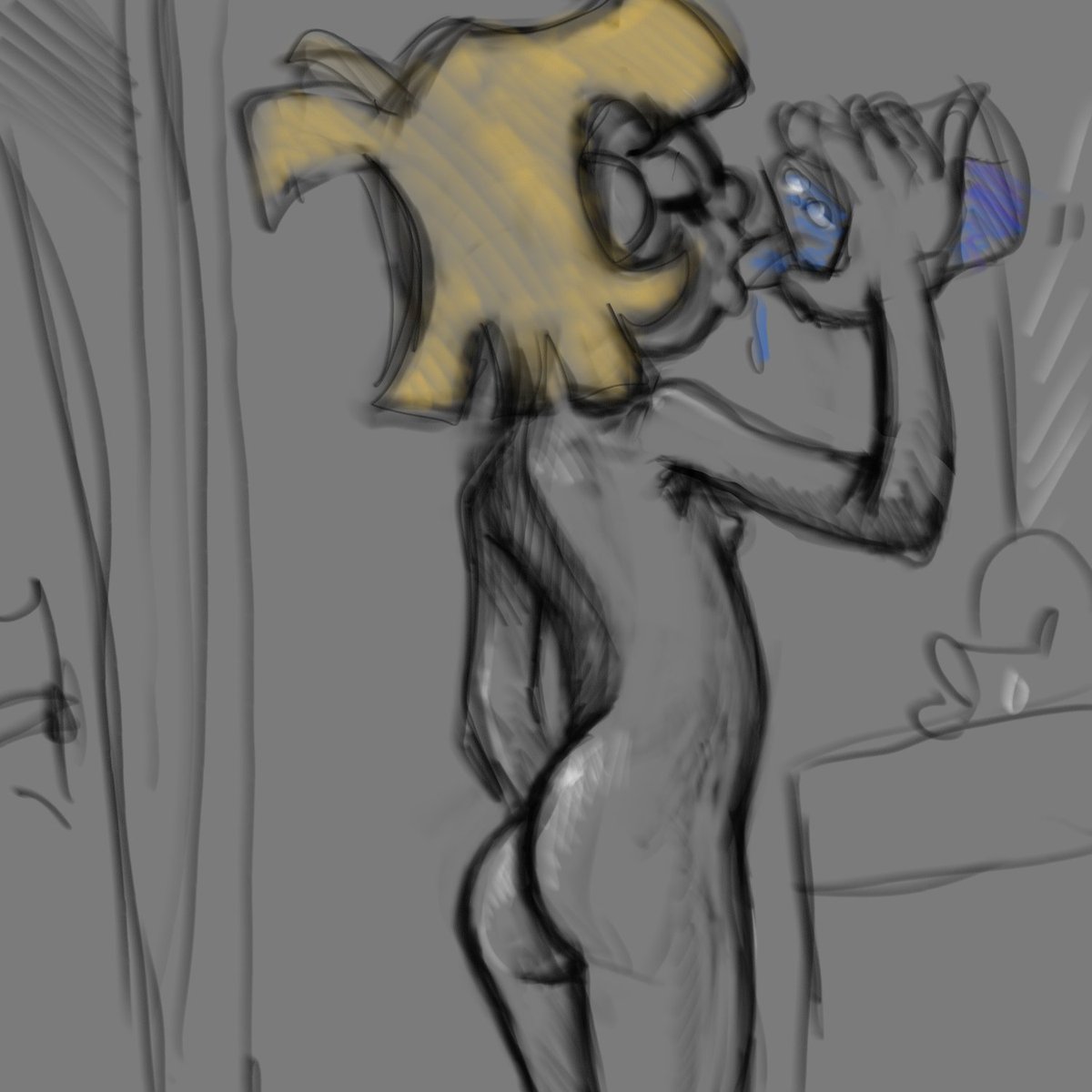 Smudge2Boogalo's tweet photo. Mouthwash Hotness

Rough sketch commission set for Barbnon + the original I did on my own. https://t.co/rVBLZKiz2P