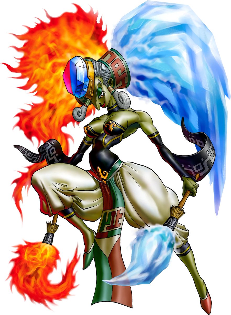 MagusMister's tweet photo. OoT remake... Hmm... Twinrova? https://t.co/AbBt8GTjkn