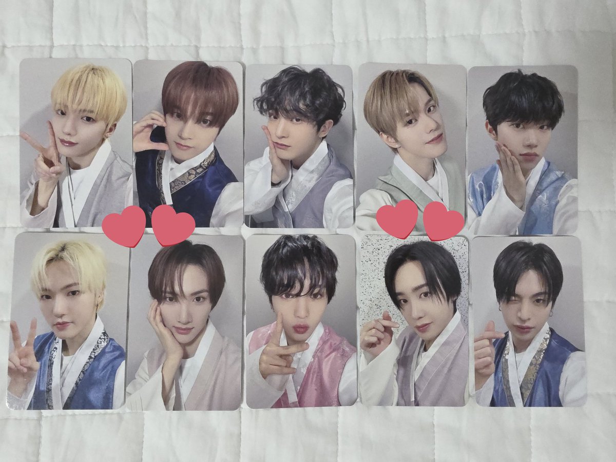 deal486's tweet photo. 싸이커스 메이크스타 미공포 양도해요

1 set (10) = 3.0
https://t.co/zjWOaavTy9 

xikers poca pc sell makestar 민재 준민 수민 진식 현우 정훈 세은 유준 헌터 예찬 팬싸 팬사인회 영상통화 대면 특전 포카 포토카드 멬스 메세지 새해 한복 https://t.co/jZAtxJhoCX