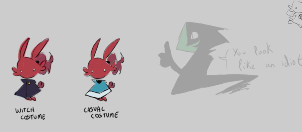 ChezzarCat's tweet photo. Small redesign so her arms fit below, also more accurate to her concept art + casual clothing https://t.co/NFzjIRCiv7