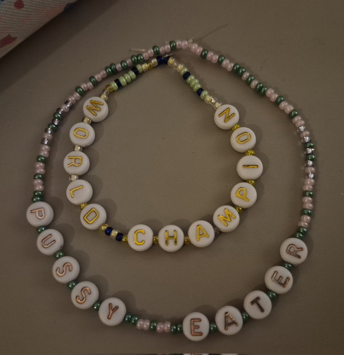 bobsmixtape's tweet photo. Bracelets for silverstone are #prepared https://t.co/DmLV0gzruR