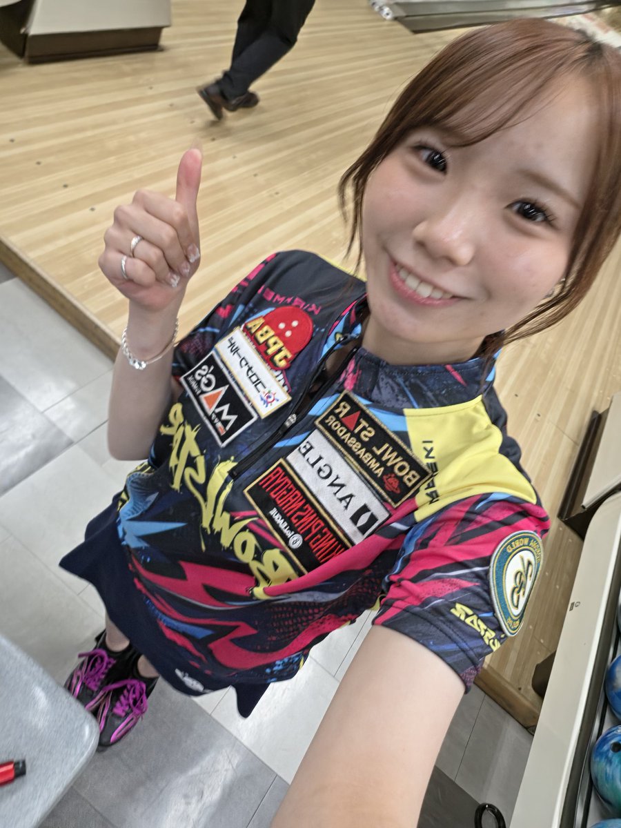 dark_zagi2010's tweet photo. 緒方美空プロ生誕祭にて
このユニフォームに一目惚れ
もう買えるの？
@BOWLING_MISORA_ 
@BOWLSTAR_JP https://t.co/eqZYS3afQH