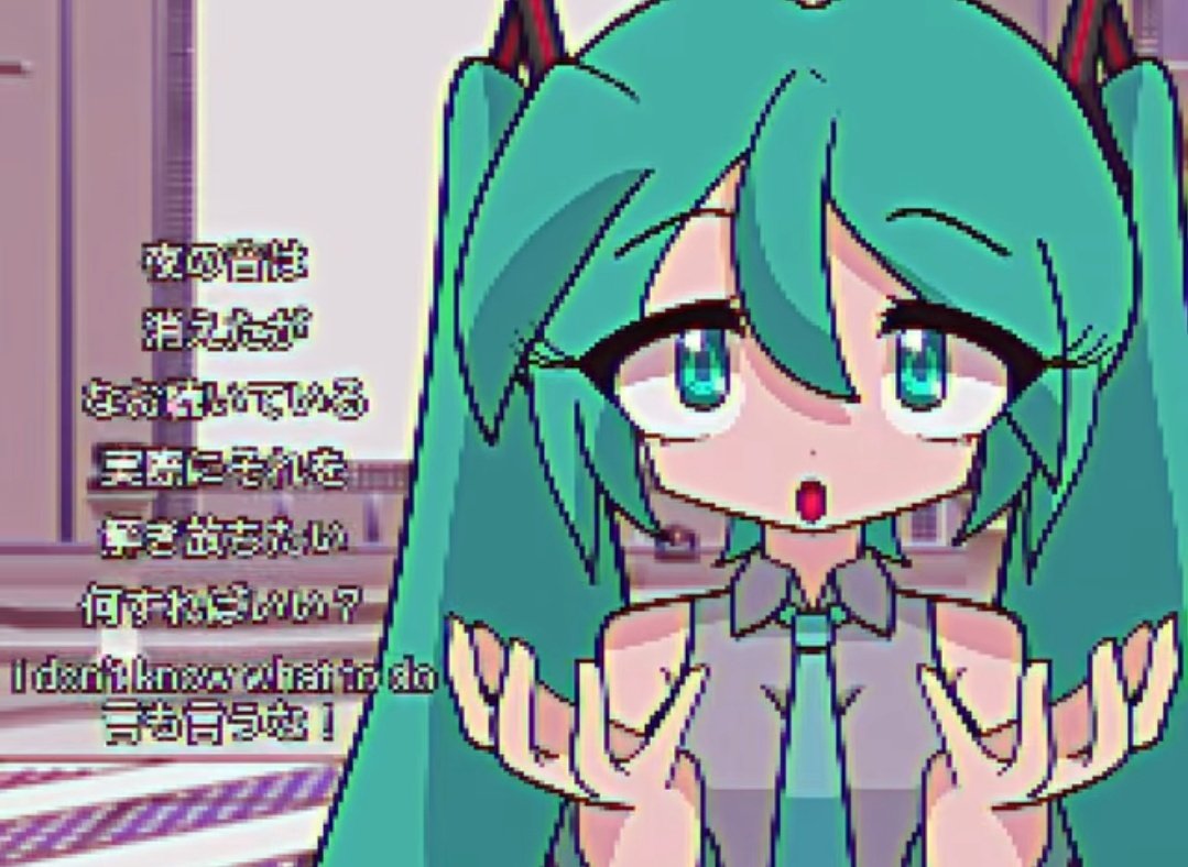GamerZabuza's tweet photo. I really adore this Hatsune Miku short animation &amp; singing Around The World by ATC, giving off Retro Anime vibes
Shout out to the creator, good work !
😄👍
#HatsuneMiku #Vocaloid

Link:
https://t.co/02OOwjRLxT https://t.co/N86B4bbmNl