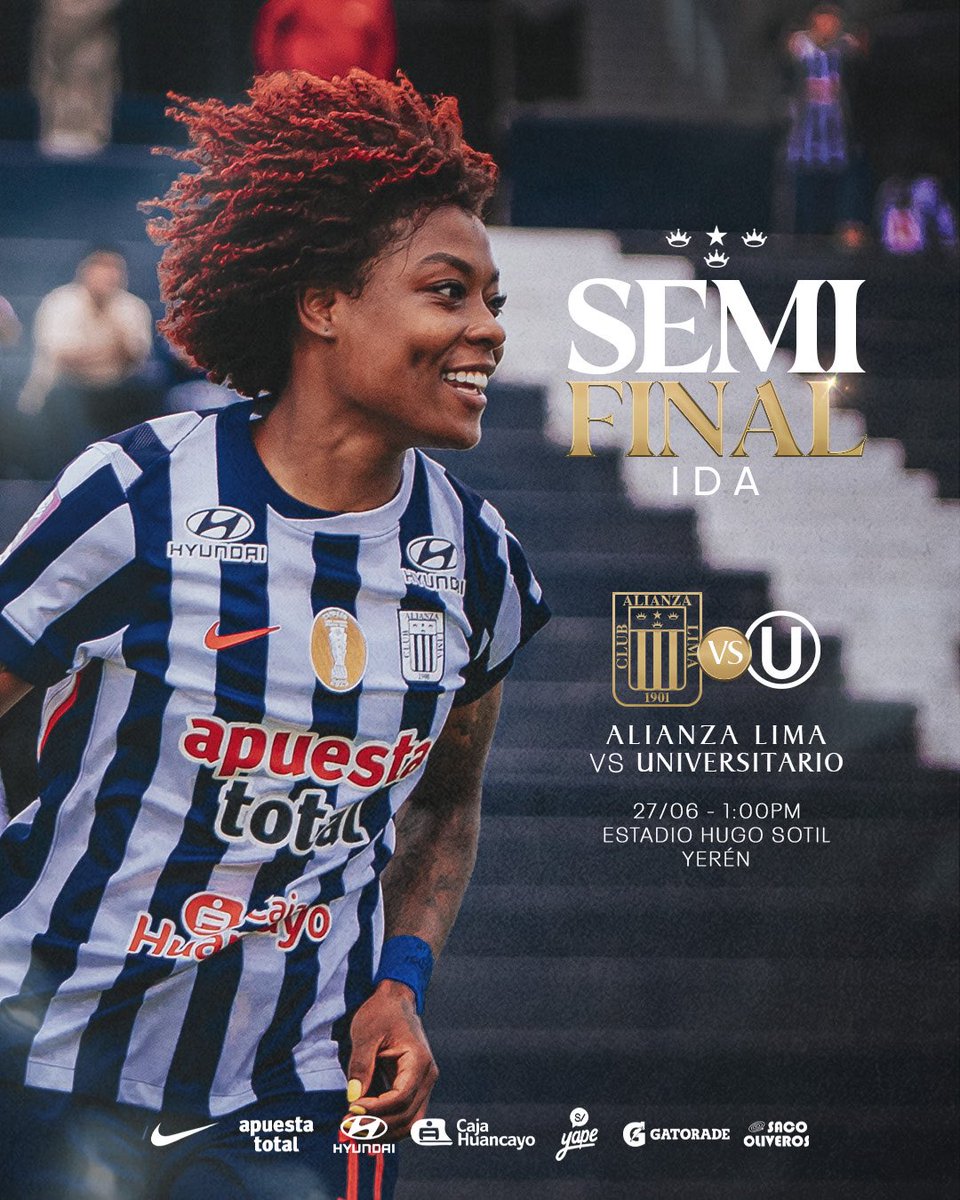 AlianzaLimaFF's tweet photo. Vamos por esa primera semifinal 👊🏾🔥 https://t.co/FLkbSCweHh
