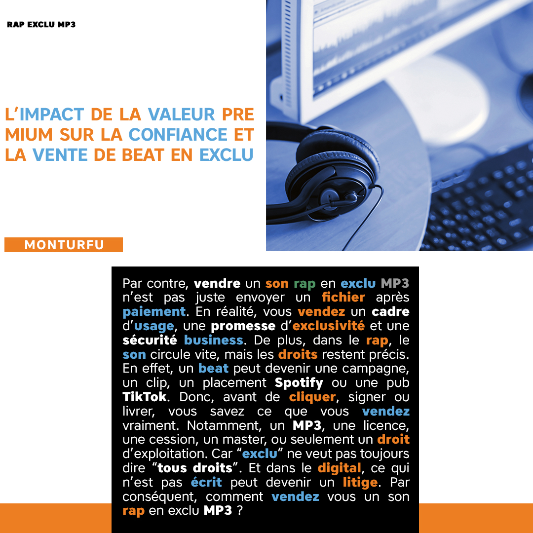 monturfu's tweet photo. Cergy
#exclu #rap #mp3 #impact #valeur #premium #confiance #vente #beat #fichier #paiement #cadre #USAGE #promesse #sécurité #business #son #droit #campagne #clip #placement #Spotify #tiktok #cession #Master #exploitation #digital #litige #madeinfrance
https://t.co/oMM0peDCmZ https://t.co/1cbFwjFgFr