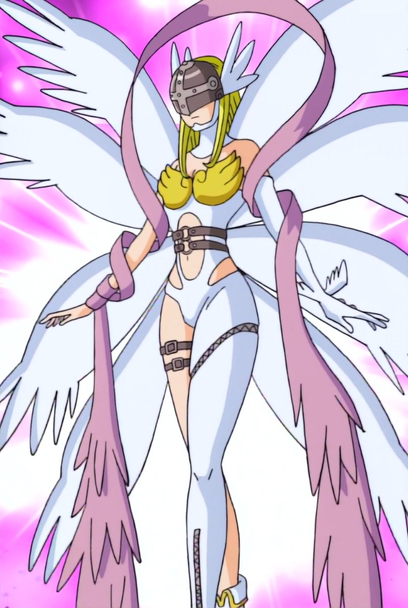 ConnorO87287998's tweet photo. Digimon fan who thinks Angewomon evolving/digivolving into LovelyAngemon is a downgrade because they think an angel becoming a magical girl is a step down as if magical girls aren't infinitely cooler than angels anyway. https://t.co/WQ5lwV6mLi