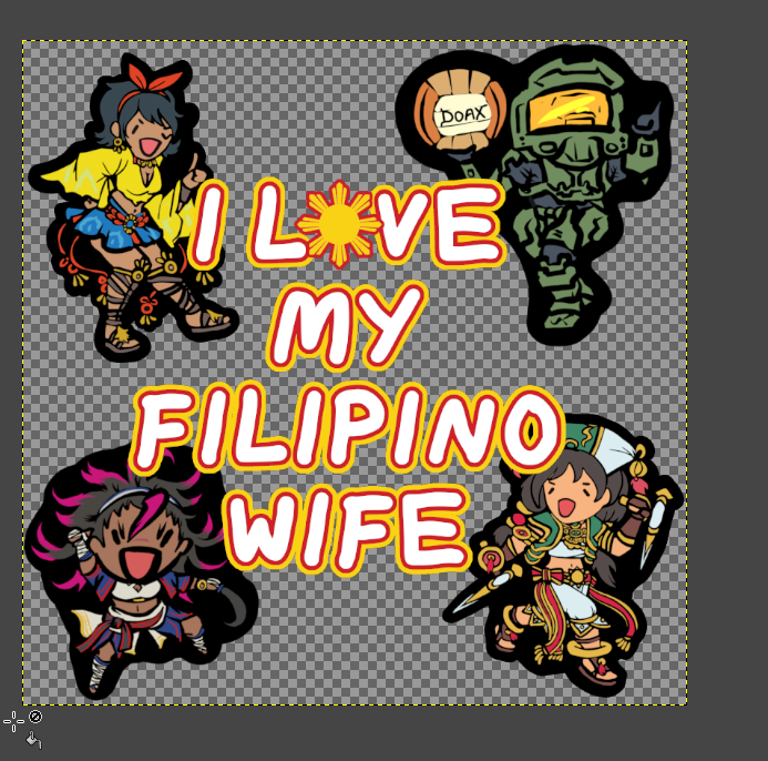 saltamiya's tweet photo. During Puerto Rican Day in NYC, I saw a woman with a shirt that said "I love being Puerto Rican" and a man next to her with a shirt that said "I love my Puerto Rican wife"

I was inspired to make an "I love my Filipino wife" shirt for my husband... https://t.co/iT4WE1vht0
