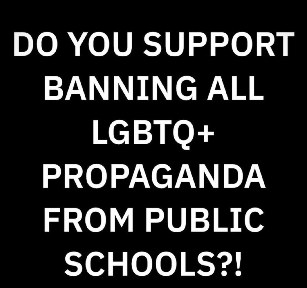 AntiWokeMemes's tweet photo. 🚨I support this, how about you??

A. YES
B. NO https://t.co/FWqHb5lzSE