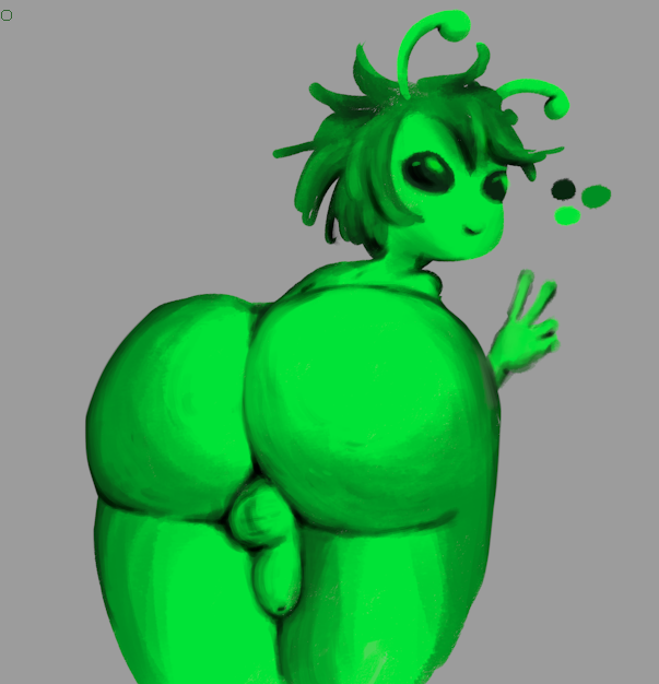 slobbolin's tweet photo. Fat Ass green thing. #artㅤㅤㅤㅤ #nsfwㅤㅤ https://t.co/QvtrTIuplp