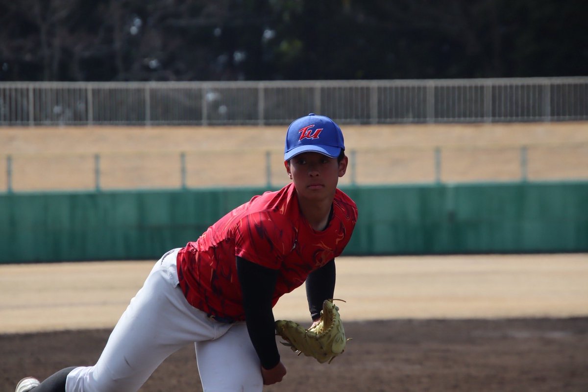 teikyo_bbteam's tweet photo. 【Happy birthday to you！】

本日6月23日は斎藤奨真投手(1年:作新学院)の誕生日です🎂

お題は＂大学生活の目標＂です！ 

19歳おめでとう！🎉

#帝京大学硬式野球部
#斎藤奨真
#作新学院
#飛精進 https://t.co/Xyp4i4SKEK