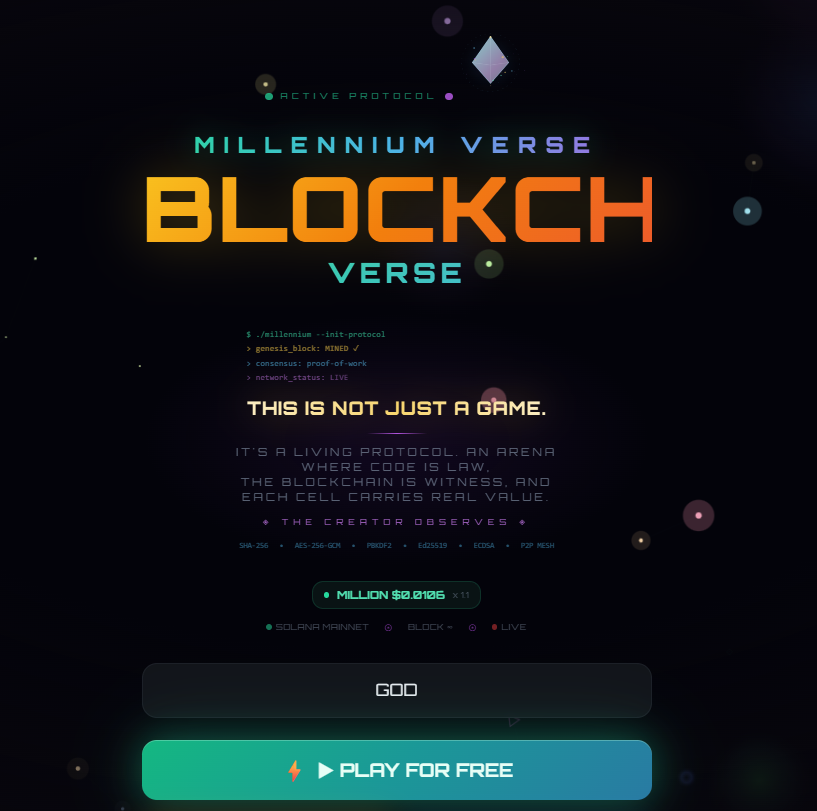 mln_verse's tweet photo. In legacy gaming, your hard-earned assets are merely rented—doomed to vanish if servers go dark. Milenium shatters this illusion. Here, your cosmic loot becomes permanent ownership. Every epic drop is an immutable asset etched forever into the blockchain. https://t.co/b1mZUKITQU