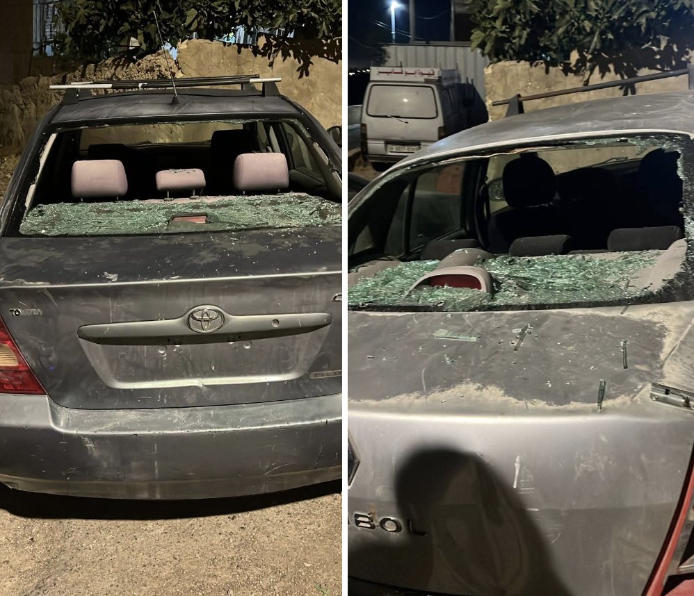 IhabHassane's tweet photo. BREAKING: Israeli settler terrorists are currently attacking the outskirts of the Christian village of Taybeh and the village of Burqa in the occupied West Bank.
https://t.co/QiOAbofNdn https://t.co/OClfzUDk3n