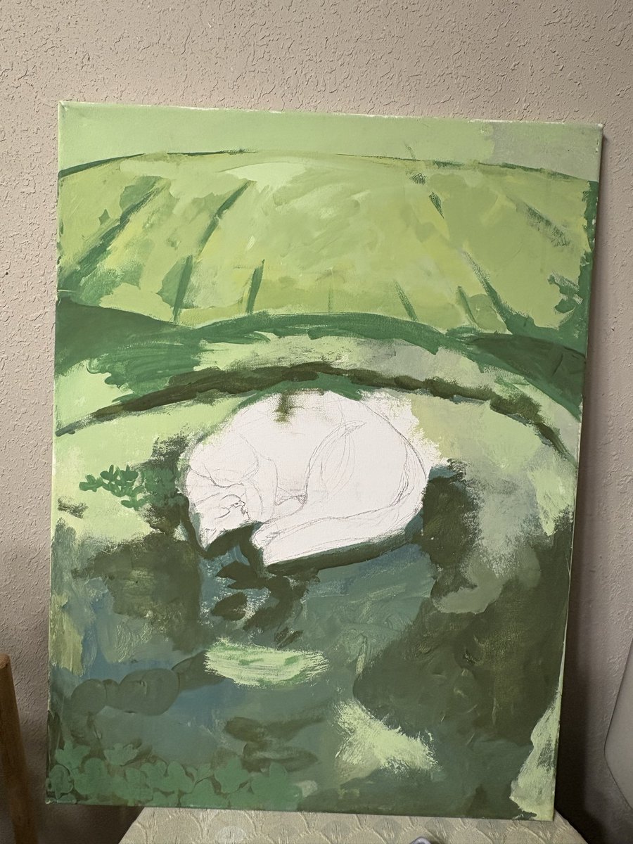 fernwizardcrypt's tweet photo. By god can I do 15-25% of a painting, AND NOT FUCKING FINISH IT https://t.co/J8Dq7lUTGV