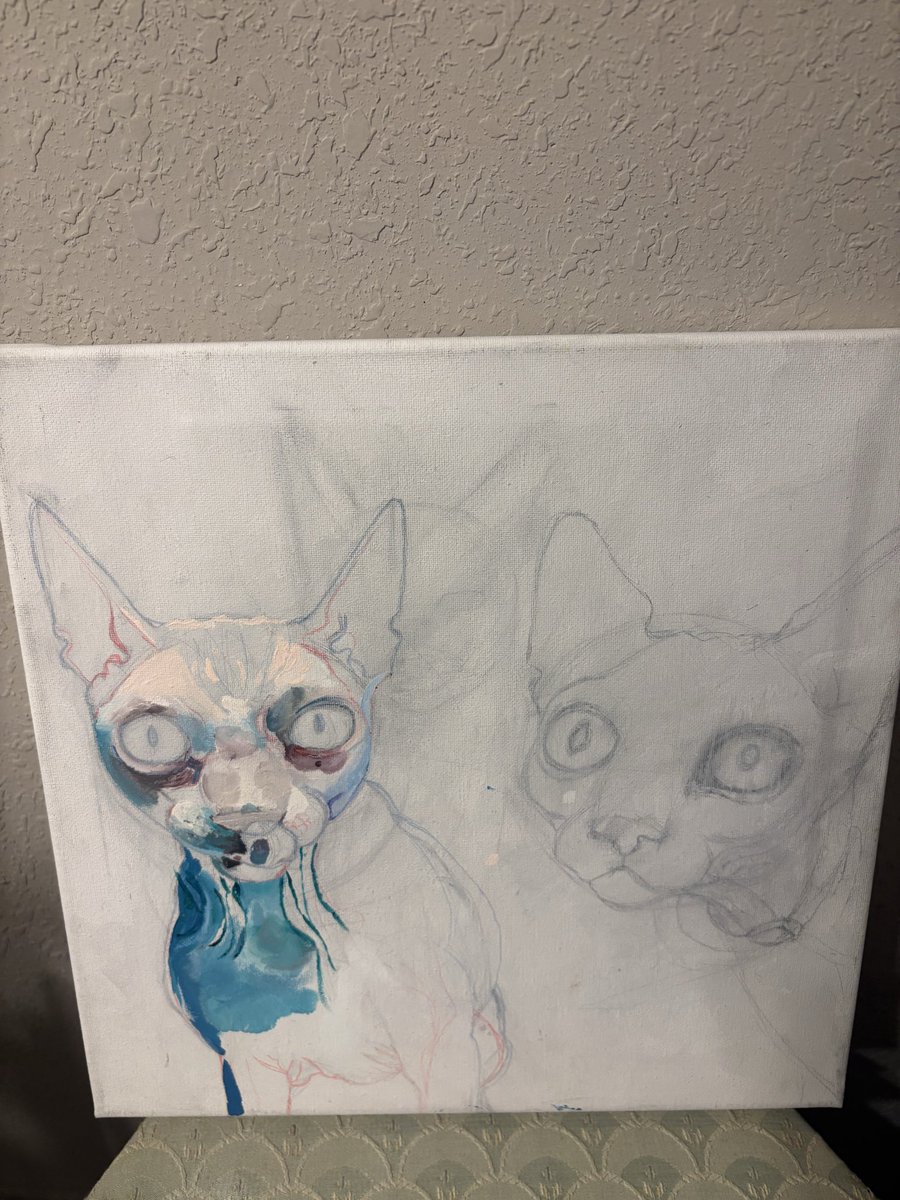 fernwizardcrypt's tweet photo. By god can I do 15-25% of a painting, AND NOT FUCKING FINISH IT https://t.co/J8Dq7lUTGV