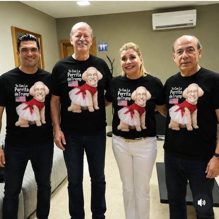 krasnohira's tweet photo. El PAN apoyo total a la perrita de Trump.. https://t.co/FAQffMcLzI